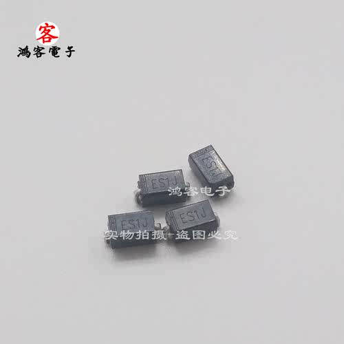 贴片整流快恢复二极管ES1J SF18贴片 600V/1A SMA 20只