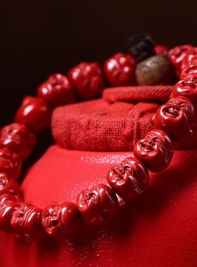 寺内直供保真原矿朱砂笑