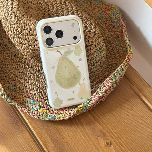 韩系星星雪梨iPhone全包防摔软壳