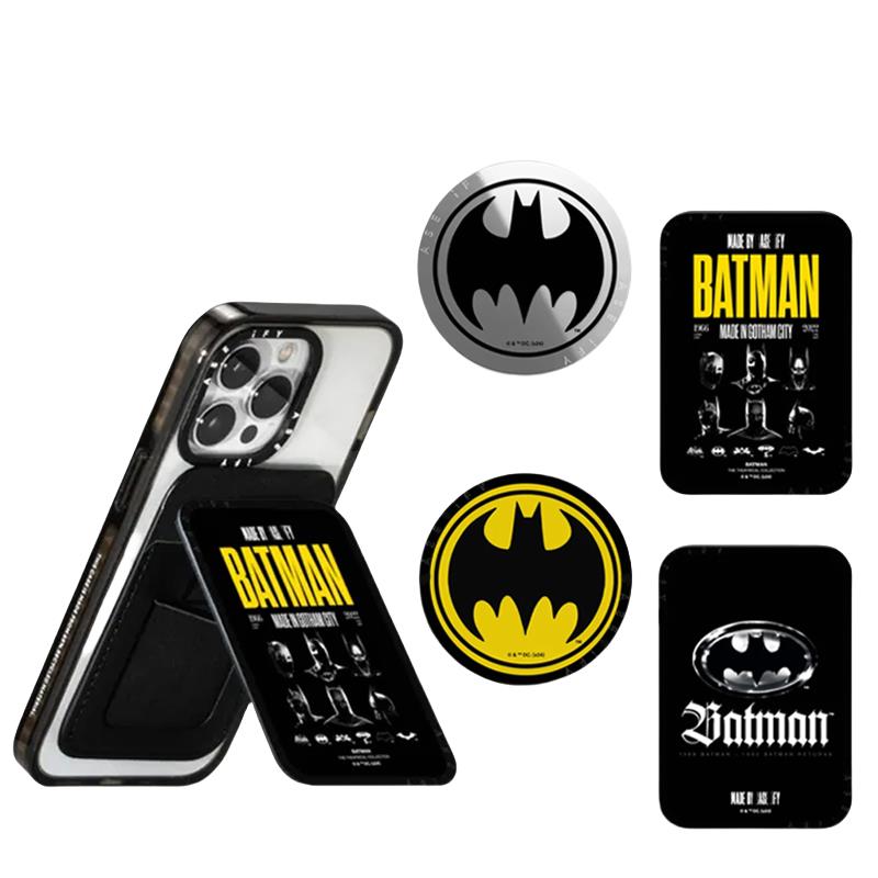 DC漫画Batman蝙蝠侠磁吸折叠支架MagSafes男女镜面收纳卡包