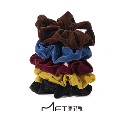 秋冬新款丝绒大肠发圈秋日私语发圈发绳百搭头绳气质ins皮筋马尾