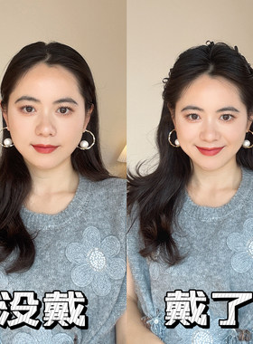 兰壹壹蓬松颅顶波浪清婉发箍显脸小女款新款发卡防滑洗脸锯齿头箍