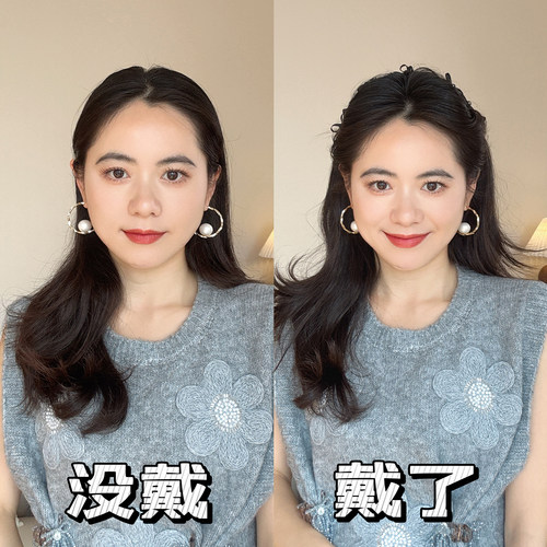 兰壹壹蓬松颅顶波浪清婉发箍显脸小女款新款发卡防滑洗脸锯齿头箍