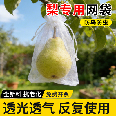 水果套袋果袋梨子专用套袋葡萄枇杷网套保护袋瓜果防鸟防虫网袋