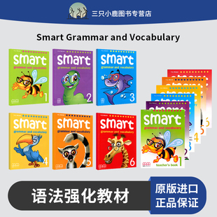 Smart and smart Grammar Vocabulary 进口get 6级别语法书 原版 12岁青少儿学英语教材