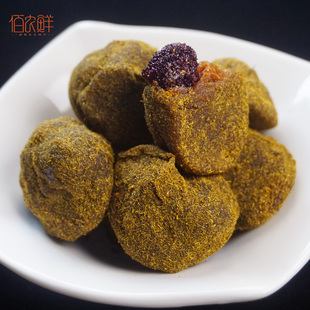 酸找梅酸枣夹杨梅网红零食浏阳特产酸甜软糯Q弹酸枣糕手工酸枣饼