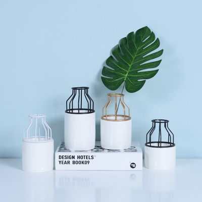 ins风陶瓷花瓶陶瓷小清新盆栽