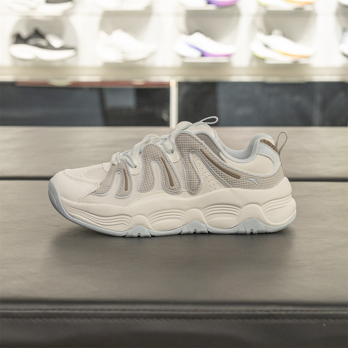 安踏奶昔2厚底增高休闲鞋女面包鞋2025秋季新款1运动鞋122548881,运动鞋new,运动休闲鞋,淘宝优惠券,粉丝福利购,淘宝优惠卷