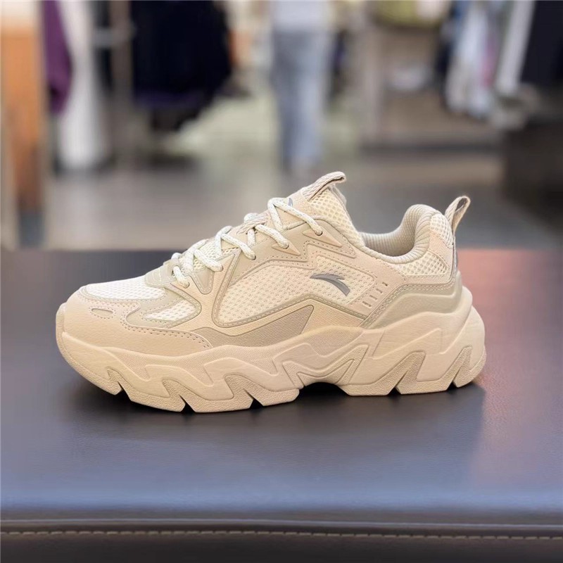 安踏磐石闲鞋女陨石厚底秋季新款休闲增高1运动老爹鞋子122548856