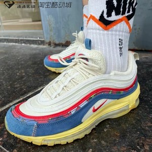 Nike/耐克 AIR MAX 97男子做旧子弹气垫休闲跑步鞋DV1486-DH8016