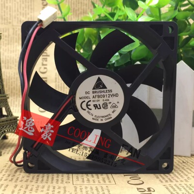 AFB0912VHD Delta/台达大风量机箱9cm散热风扇9020薄款12V 0.42A