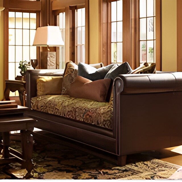 美式欧式复古乡村全实木进口真皮布艺三人沙发别墅豪宅定制