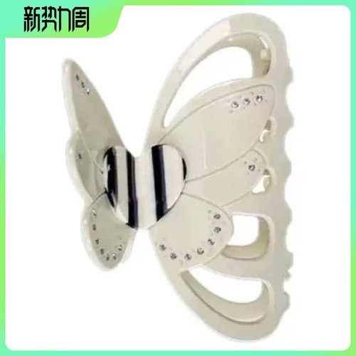 鲨鱼夹撞色发夹花瓣发饰醋酸甜美爱心同款Likio夹子发抓顶夹蝴蝶