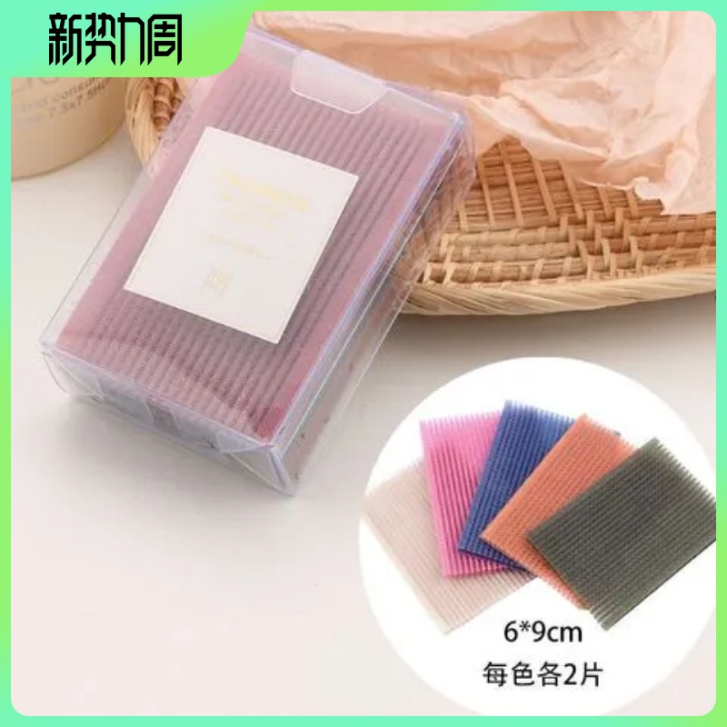 10魔法发贴碎头发盒装刘海贴大人片头饰粘女网红魔术贴粘时尚