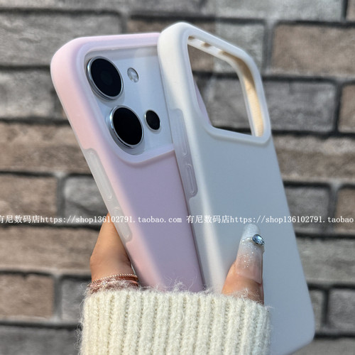 适用s60手机壳s30液态硅胶s20果冻s50保护套VIVO防摔s18多巴胺s17t软糯s19pro个性s50半透x300s高级x200新款