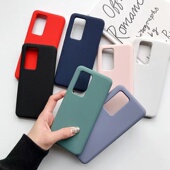 YOONIA适用华为P40手机壳真液态硅胶40pro保护套防摔滑全包耐脏橡