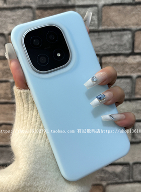 适用IQOO15果冻液态硅胶全包手机壳保护套奶蓝色不褪色小众个性男女