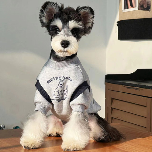 狗狗衣服小狗冬装小型犬衣服冬季加绒雪纳瑞衣服泰迪衣服