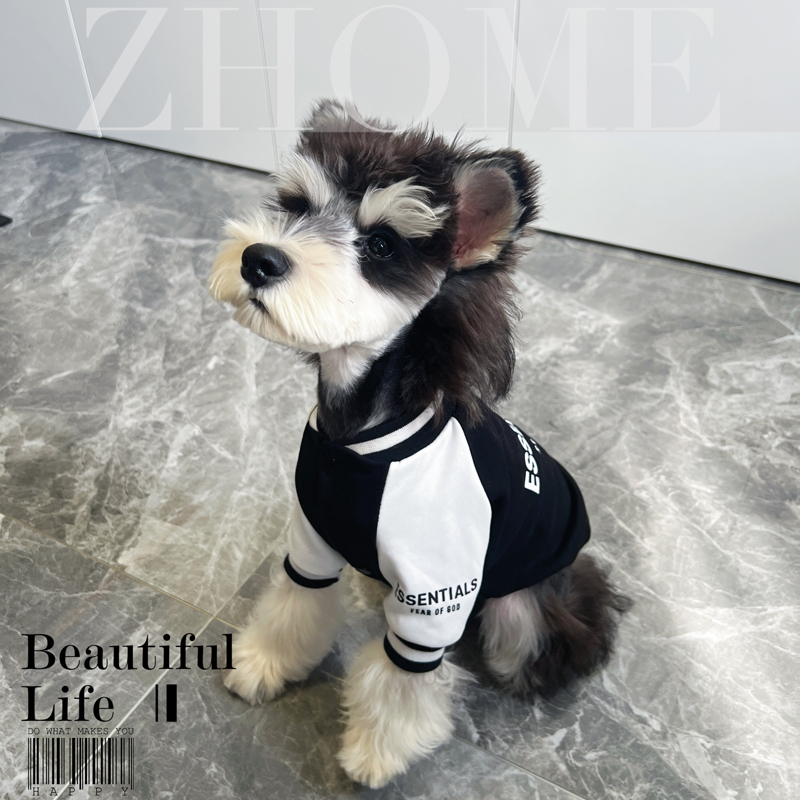 狗狗猫咪棉质秋冬保暖棒球服