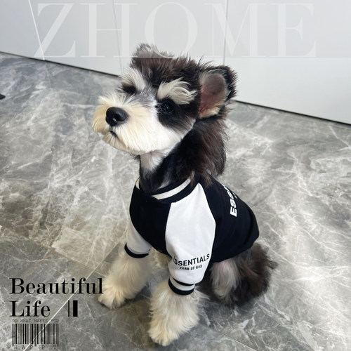 狗狗猫咪棉质秋冬保暖棒球服