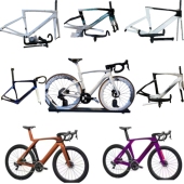 全内走线自行车车架碳纤维超轻自行车竞赛级碳纤维公路自行车车架