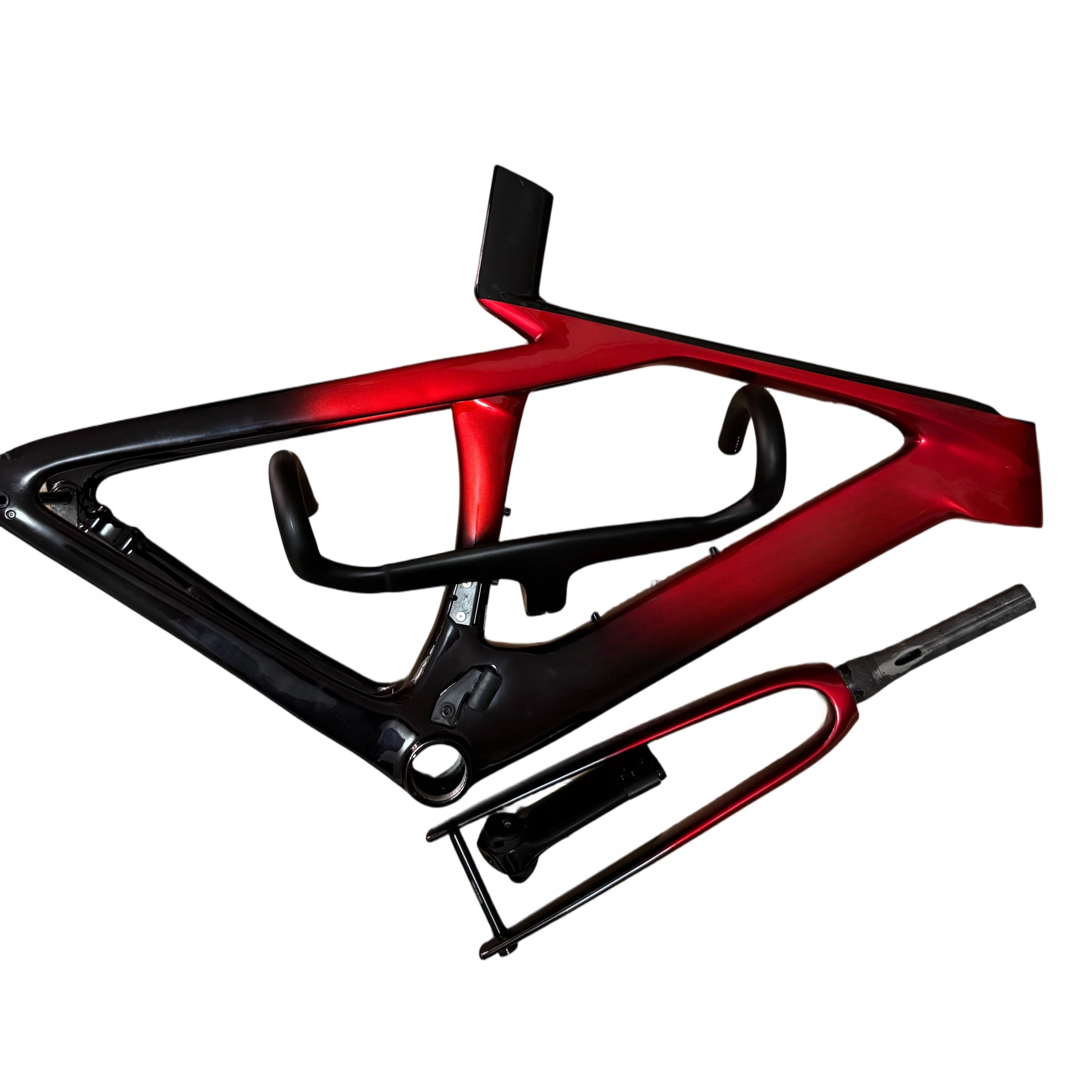 马东7代碳纤维公路车架SLR7自行车架定制整车