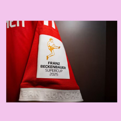 2025德国超级杯臂章Super Cup Franz Beckenbauer凯恩贝肯鲍尔杯