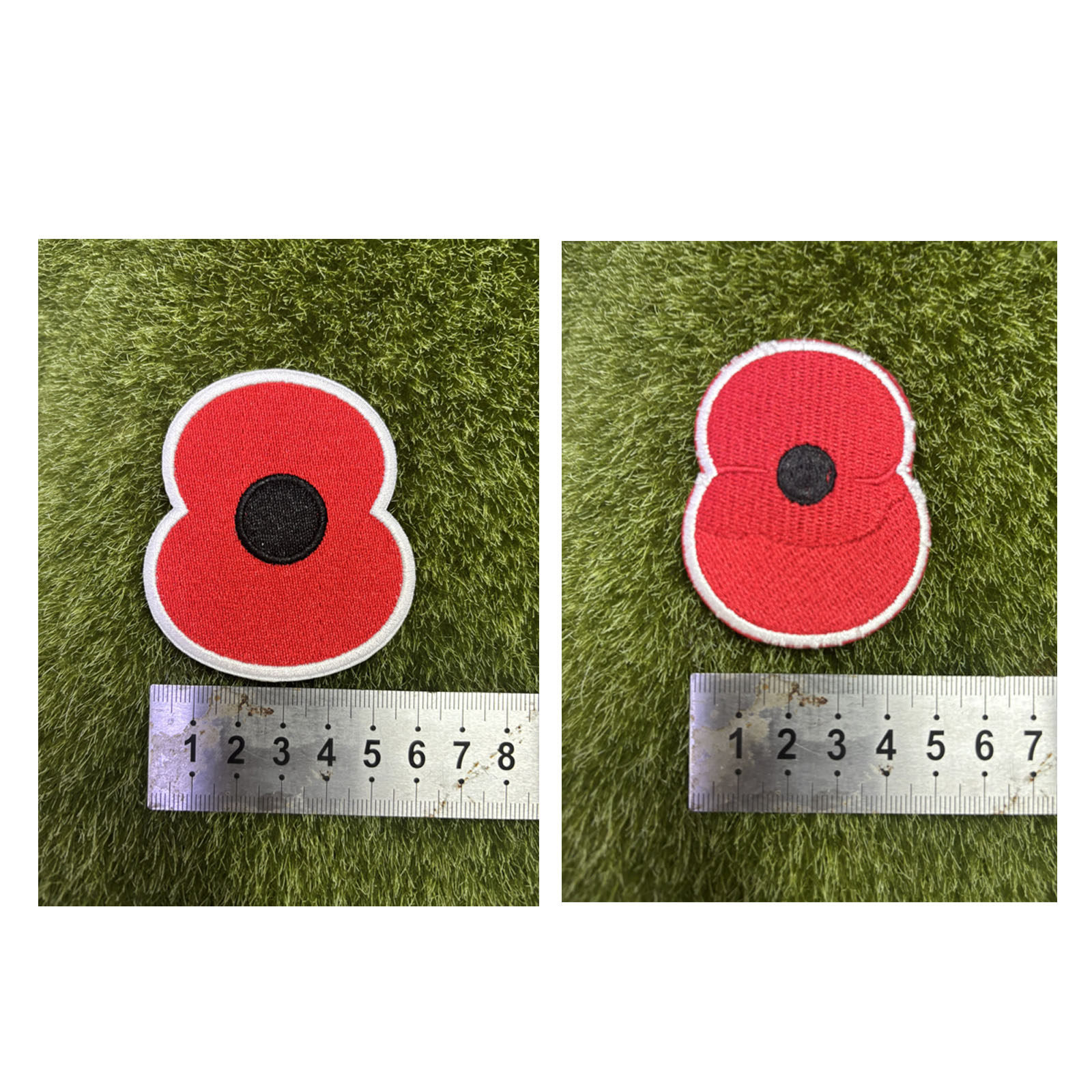 英超二战纪念版臂章POPPY Patch热转印烫画