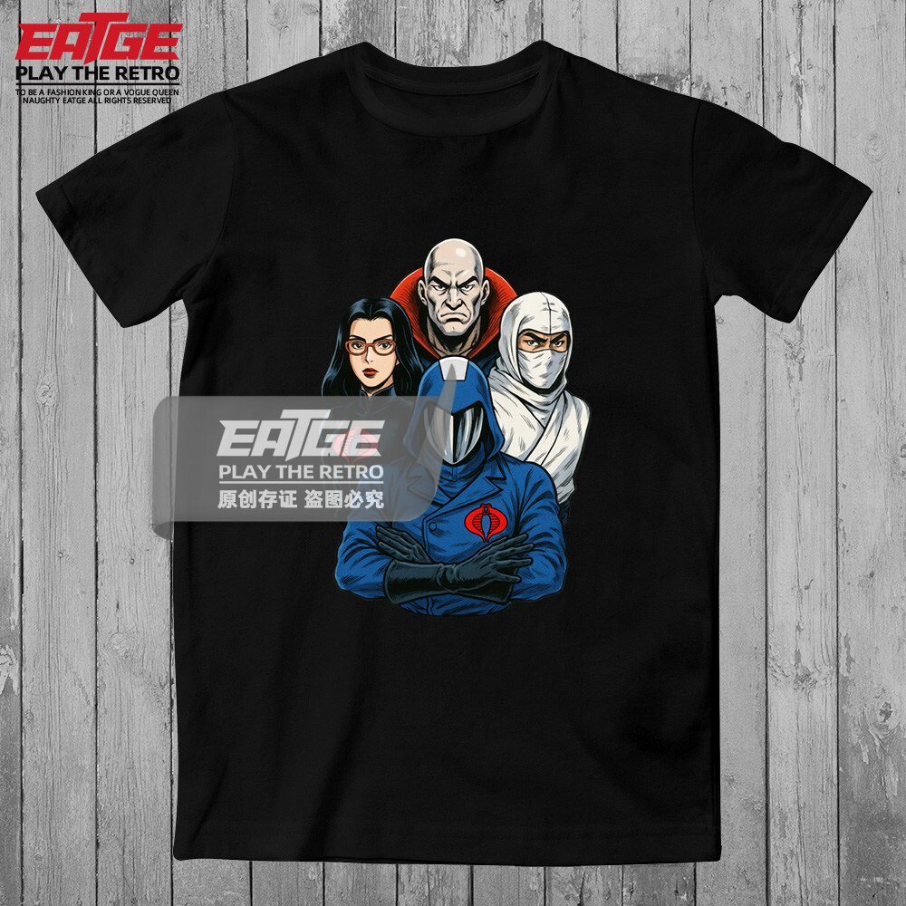 GIJOE特种部队眼镜蛇部队T恤