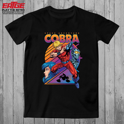 怪侠眼镜蛇哥普拉复古动漫T恤