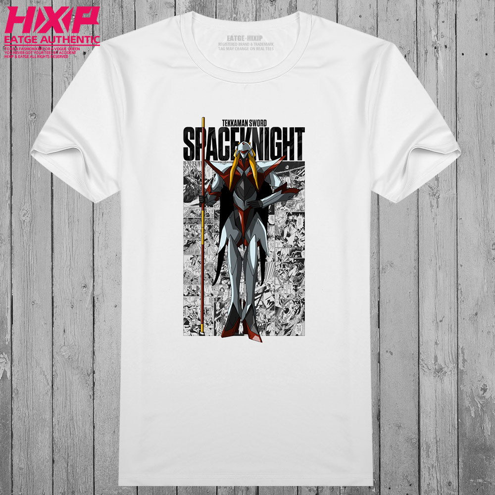 假面魔女铁甲曼苏度t恤宇宙骑士tekkaman sword怀旧动漫纯棉体恤