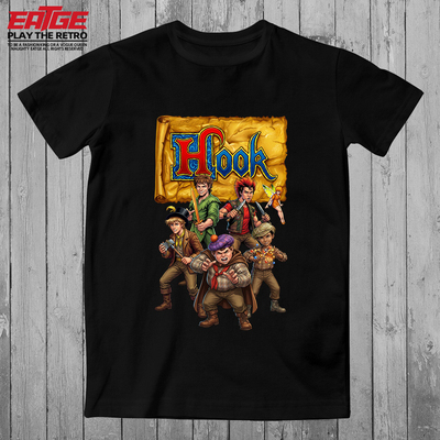 铁钩船长HOOK虎克船长T恤