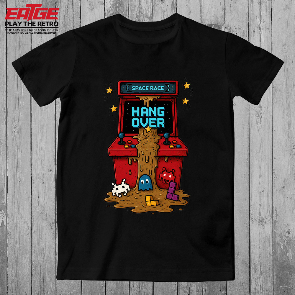 街机游戏T恤80后怀旧游戏机Arcade Game文化衫原创电竞纯棉体恤