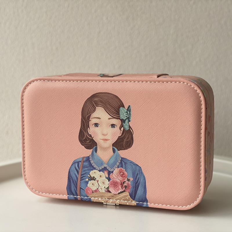 皮革饰品盒简约收纳盒首饰盒