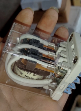 ASIAON继电器  JQX  38F  40A  -AC1   12VDC  继电器  11个引脚