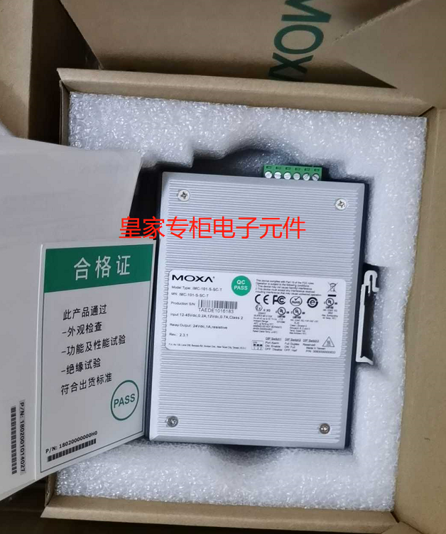 摩莎 MOXA IMC-101-S-SC CP-114UL-I   IMC-101-S-SC-T 全新原装