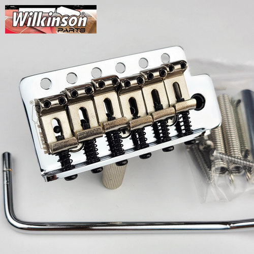 wilkinson 芬达ST 电吉他单摇琴桥 威尔金森 颤音系统 WOV01 银色