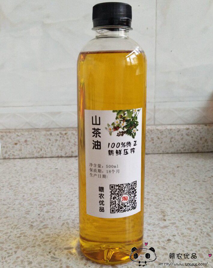 新鲜压榨茶油天然野生山茶油婴儿护肤农家自榨纯茶籽油外用土茶油