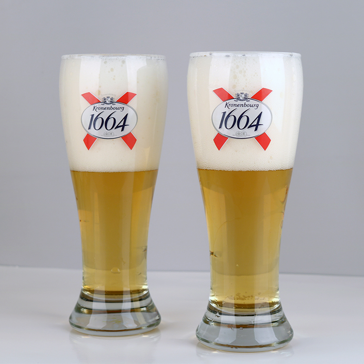 凯旋1664小麦啤酒杯收腰精酿