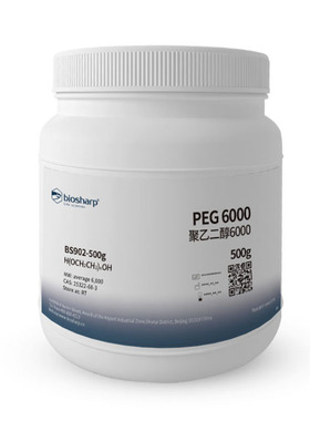 Biosharp/白鲨  聚乙二醇6000/PEG6000   BS902  500g