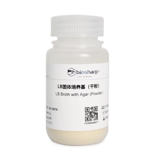干粉 Biosharp LB固体培养基 BL1057A 白鲨