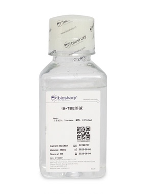 Biosharp/白鲨  BL540A  10×TBE溶液  250ml