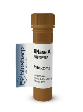 Biosharp  BS109-25mg  RNase A 核糖核酸酶A  BS109-100mg