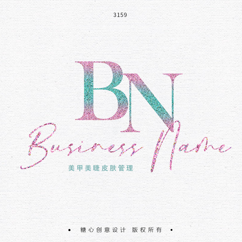 美容院好看的logo图片,美容院图标logo 婚礼美甲美睫皮肤管理美容院花店美容院logo设计标志
