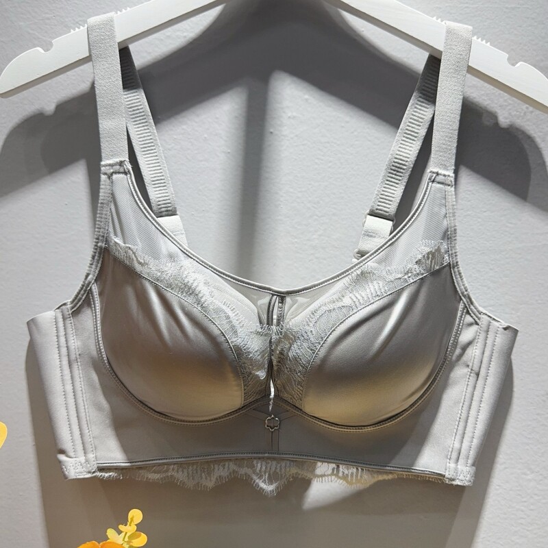 少女B罩亲肤丝绸蚕丝里料内衣