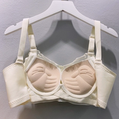 新品 小手托胸A罩小胸加厚不空跑手掌杯少女聚拢立挺显大9216 特价