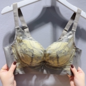 特价 深V聚拢B杯无磁中厚罩852防滑肩带上托收副乳调整型内衣秋季