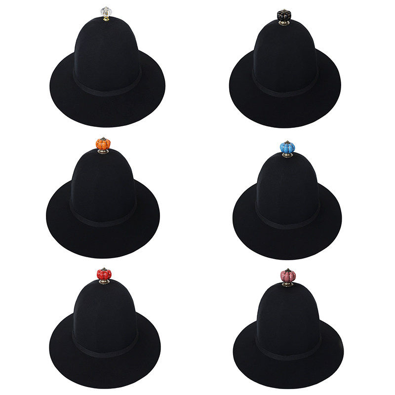 锦衣卫帽子服明制帽圆顶黑色圆领古装烟墩大檐帽飞鱼圆帽袍大汉服,模玩/动漫/周边/娃圈三坑/桌游,古风/国风配饰,淘宝优惠券,粉丝福利购,淘宝优惠卷