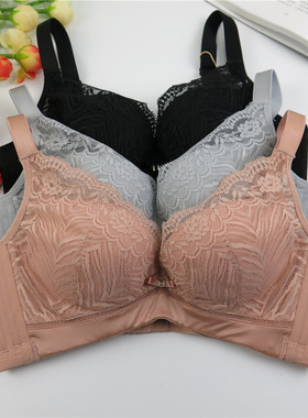薇品牌文胸正品 亲肤蚕蛹蛋白小胸加厚聚拢软钢圈蕾丝胸罩W620-10