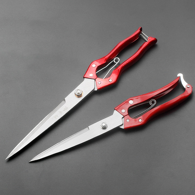 剪羊毛的剪子 大剪刀手动绞绵羊毛专用弹簧兔狗毛大号家用修毛剪